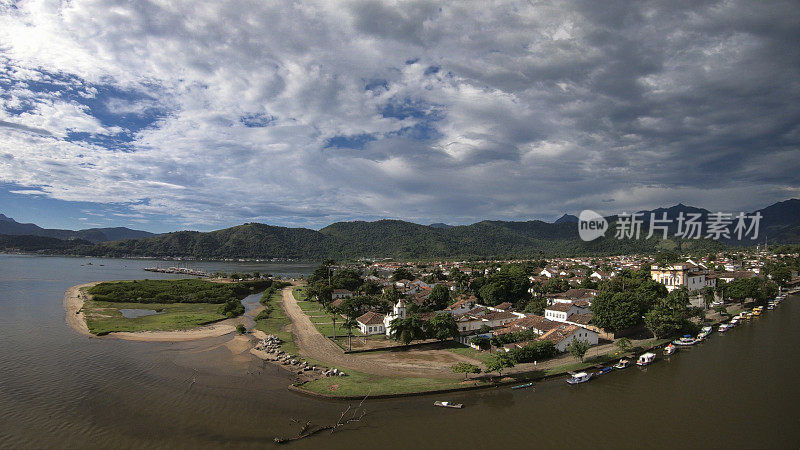 Paraty，里约热内卢de Janeiro-巴西